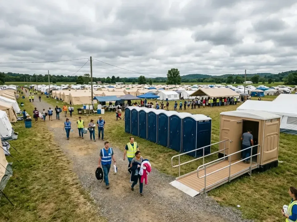 disaster-relief-camp-restrooms-010 — frequently asked questions, Dumpster & Portable Bathrooms Rental in Larksville, PA